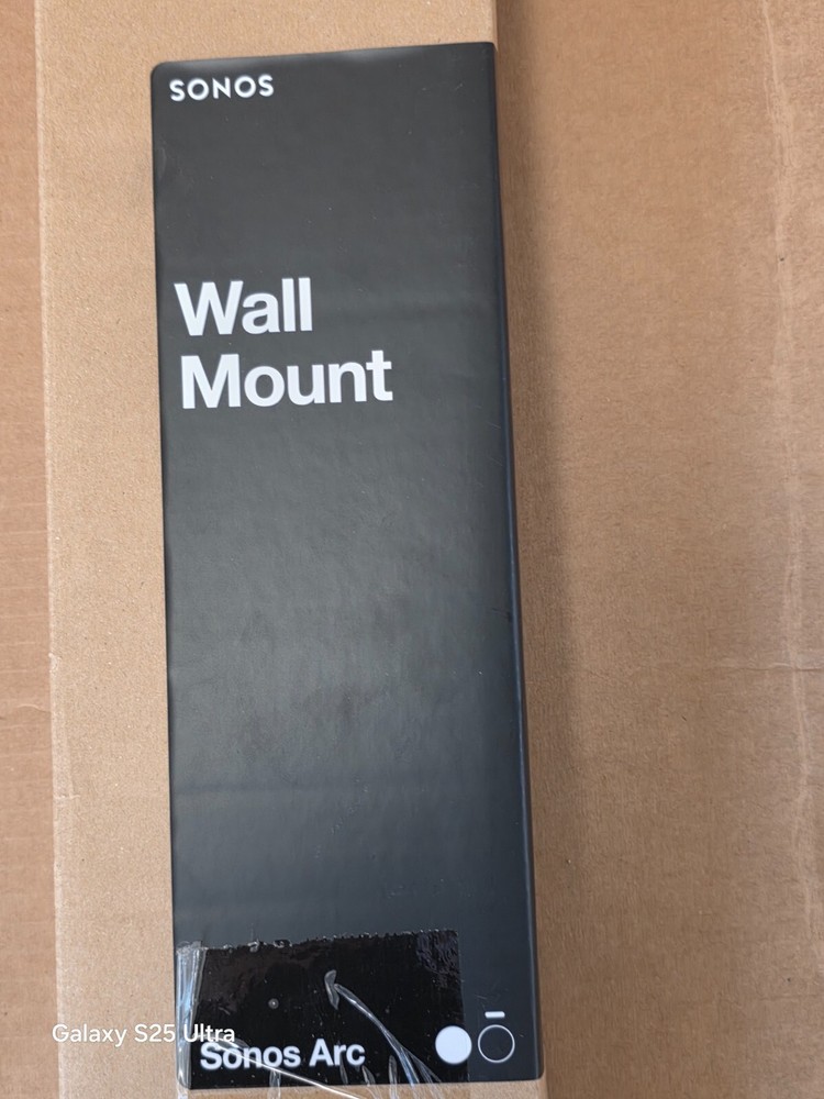 SONOS ARC Wall Speaker Mount (ARCWMWW1BLK) - Black