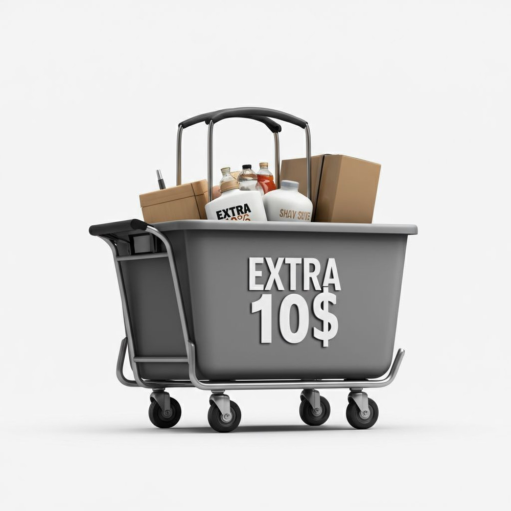 shipping change extra 10