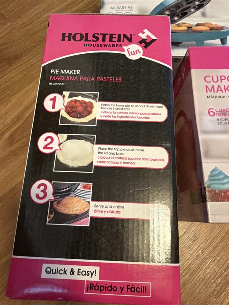 Holstein Housewares Doughnut, Pie & Cupcake Makers