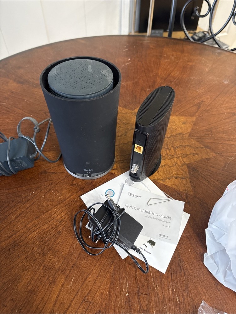 TP-Link TC-7610 Cable Modem With Onhub Router