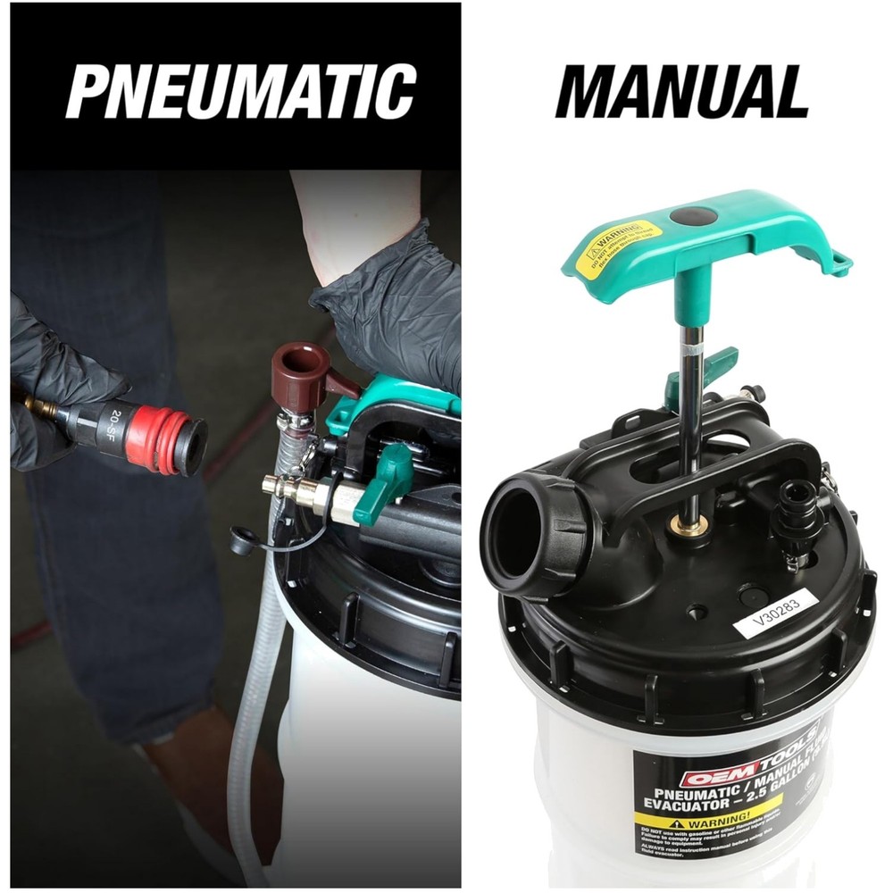 Professional Grade Fluid Extractor Pump, 1.5 Gallon