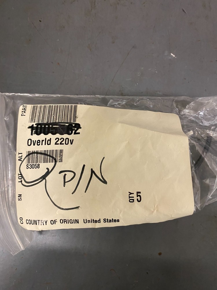 Cornelius Jet-Spray part S3058 220v overload