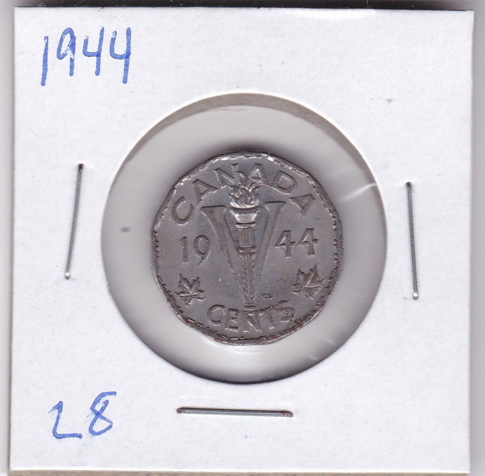 1944 Canada 5 Cents L8