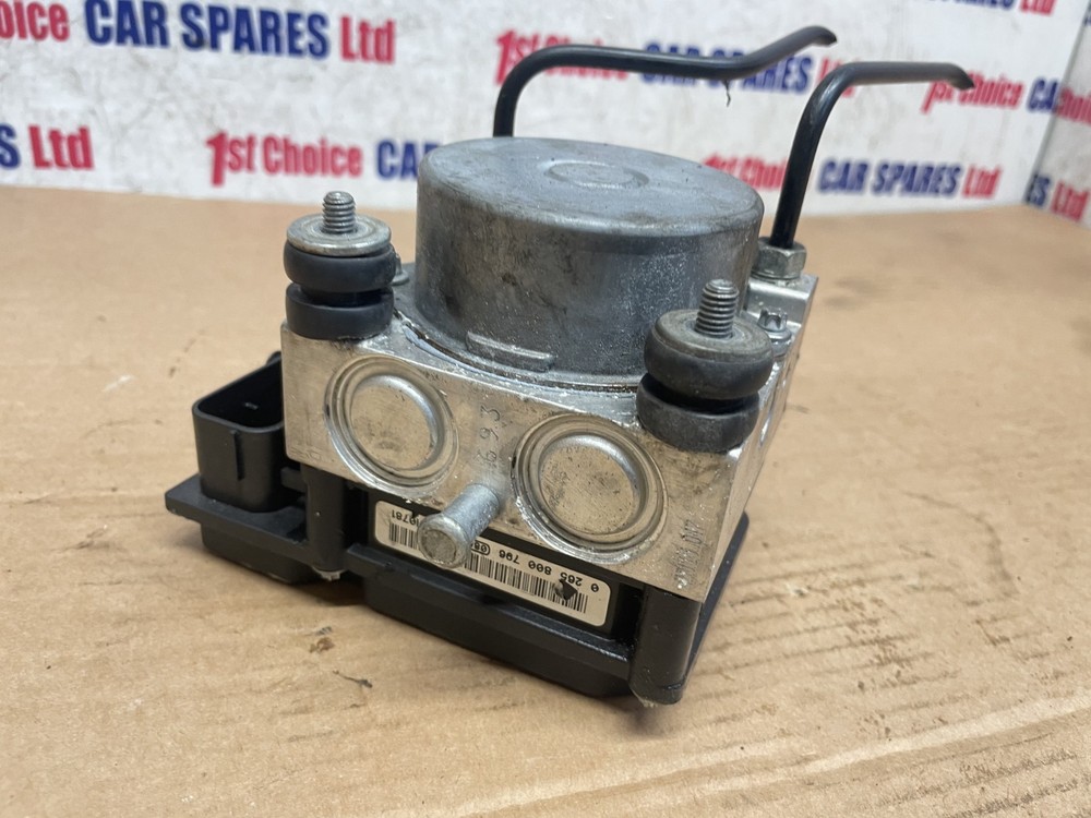 VAUXHALL CORSA D 2012 ABS PUMP CONTROL MODULE UNIT 0265800796