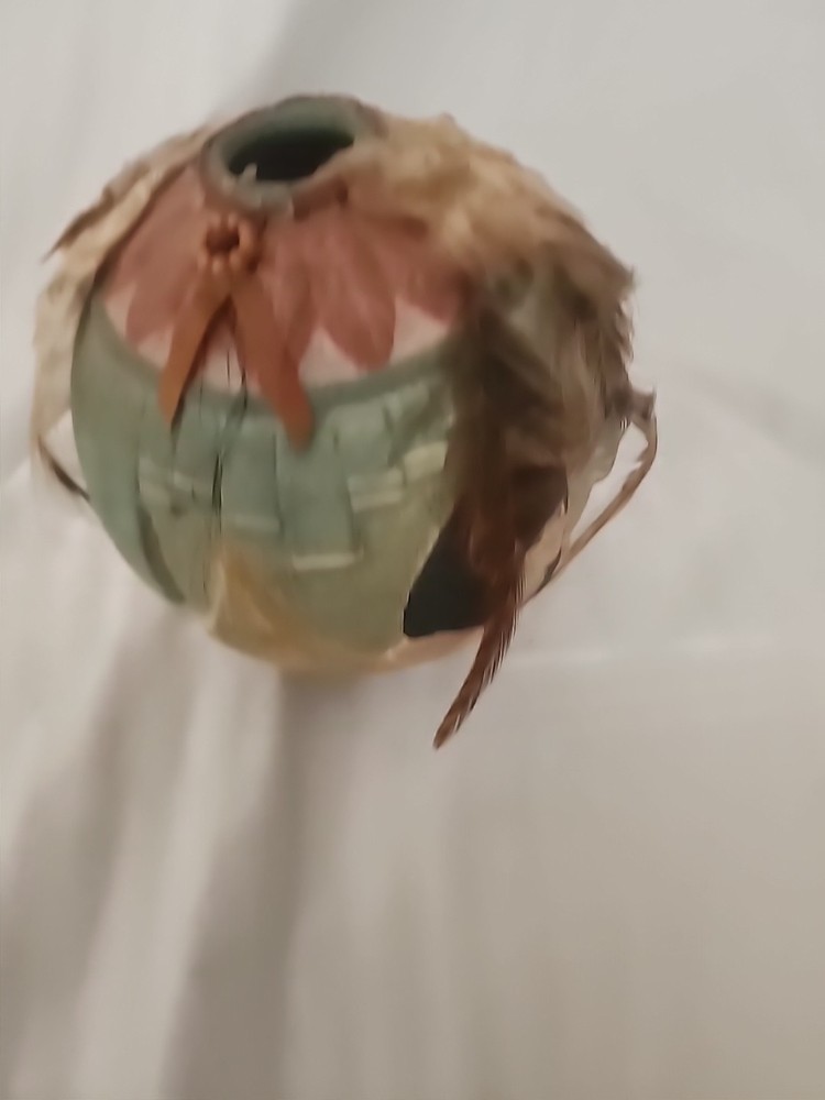 Hand Painted Gourd Art-Original Native Southwest
