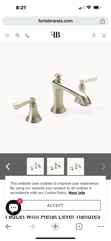 Crosswater Lav Faucet