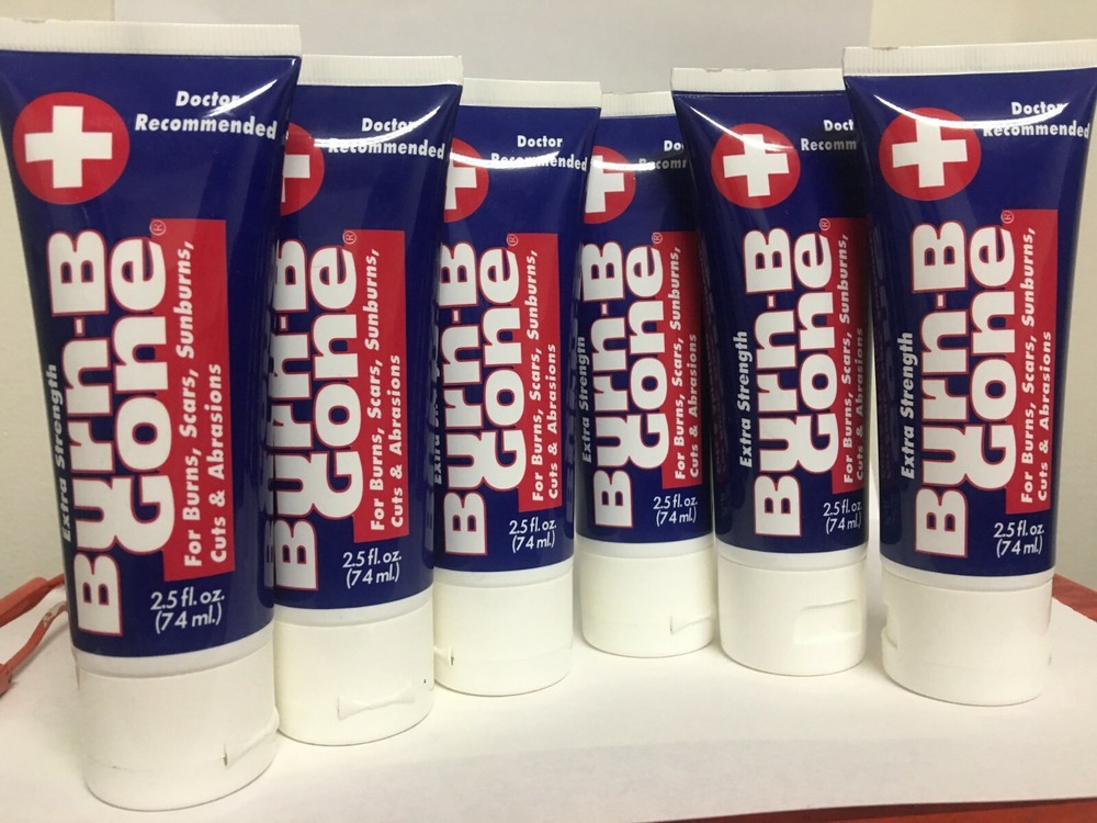EXTRA STRENGTH BURN-B GONE 6 PACK skin BURN RELIVE MEDISON