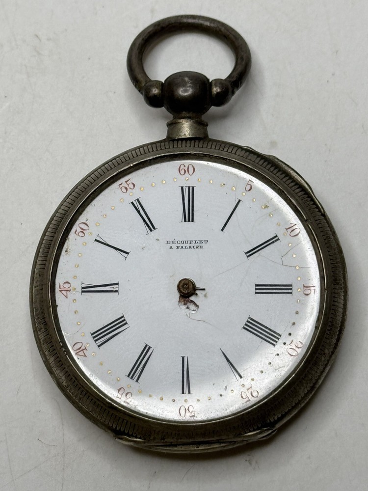 Decouflet A Falaise pocket watch Silver