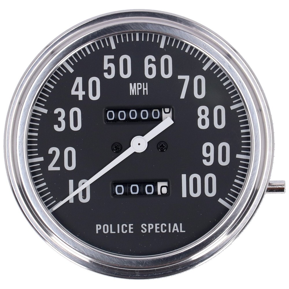 Tachometer FL, Customized Black Plate (G)