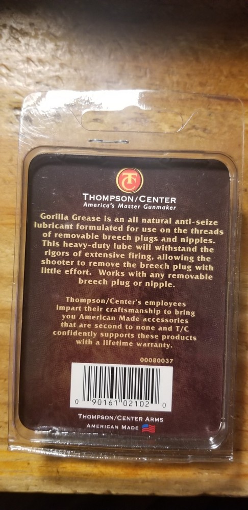 Thompson Center TC Gorilla Grease Anti Seize
