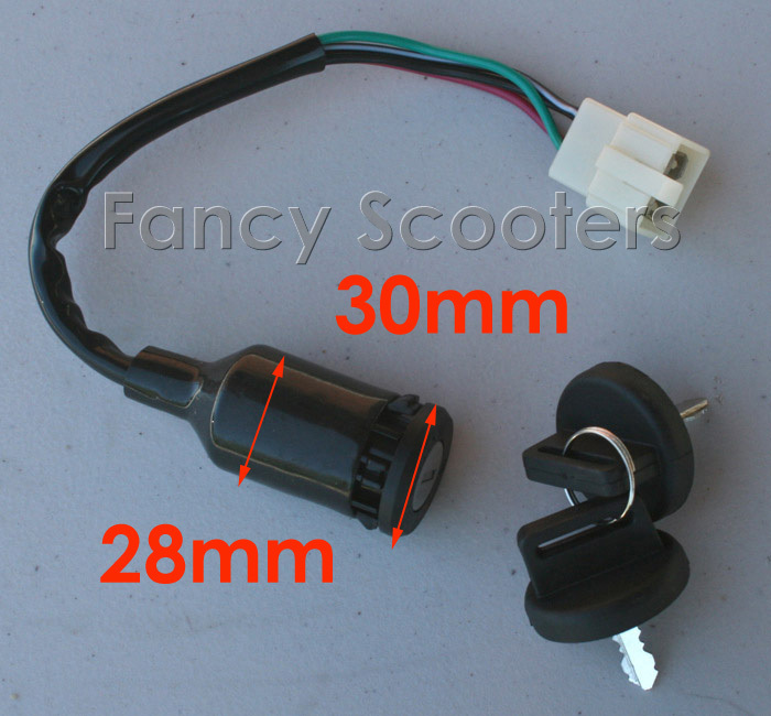 Eton Viper RXL150R, ATV Key Ignition Switch