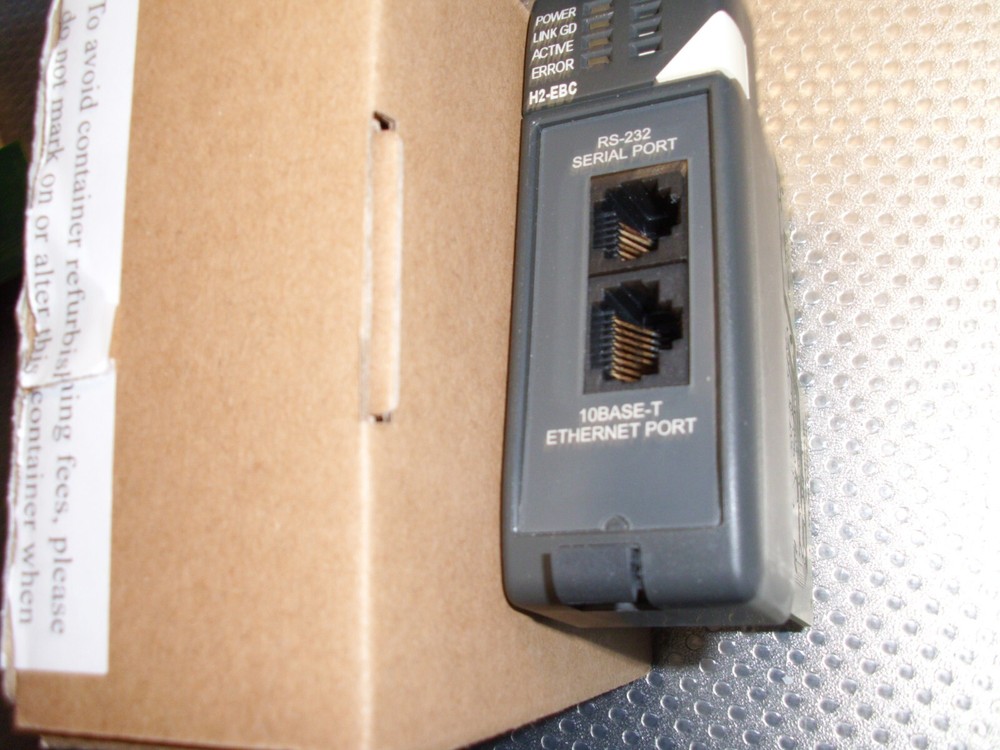 DirectLogic H2-EBC DL205 PLC Module Ethernet Base Control