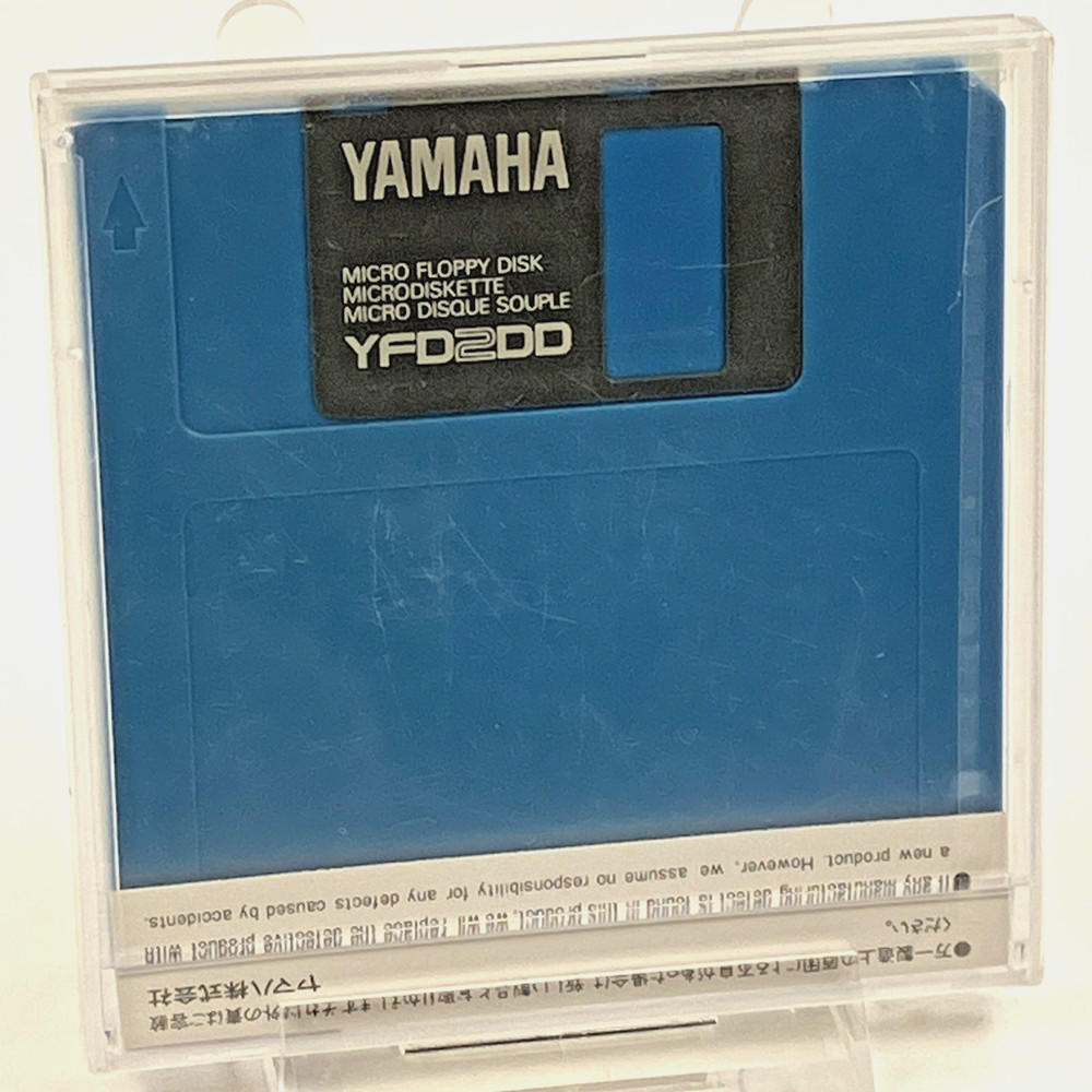 Yamaha YFD2DD Micro Floppy Disc New Sealed Double Sided