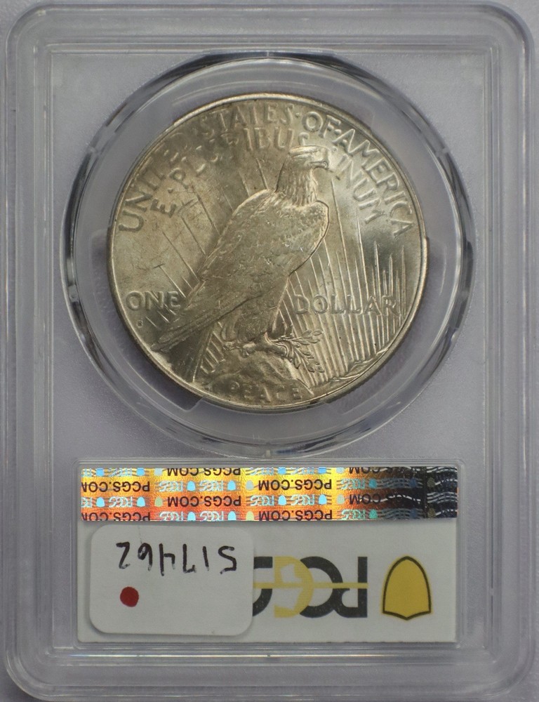 1926-S Peace Silver Dollar - PCGS MS 61