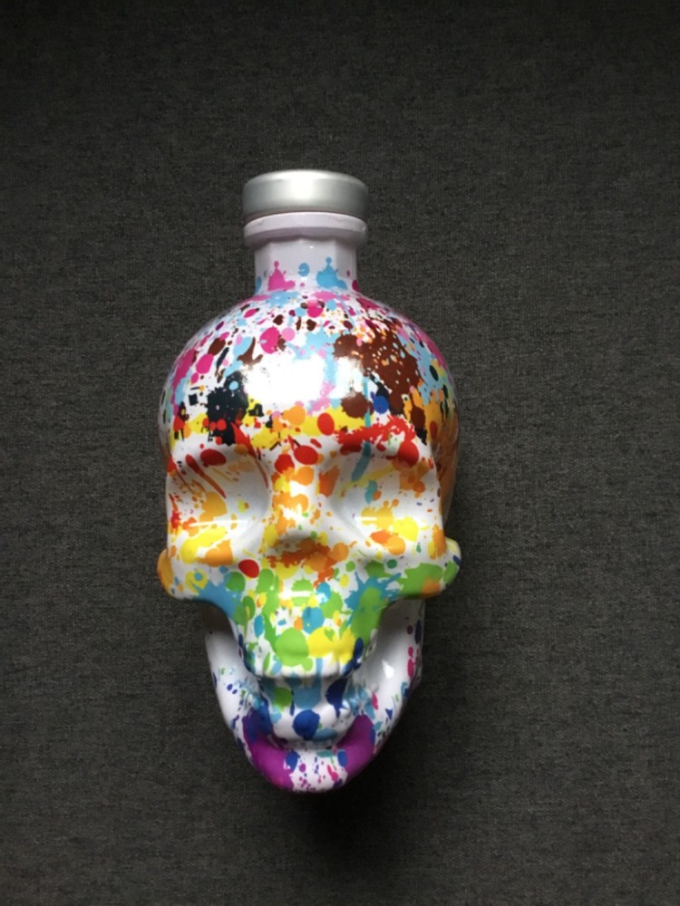 Crystal  head vodka empty bottle limited addition.