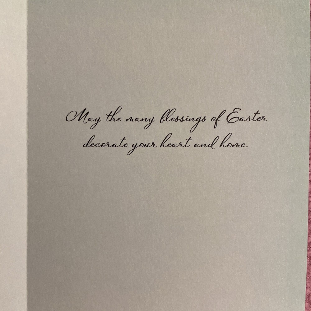 Leanin’ Tree Easter Greeted Note Card “Happy Easter…”