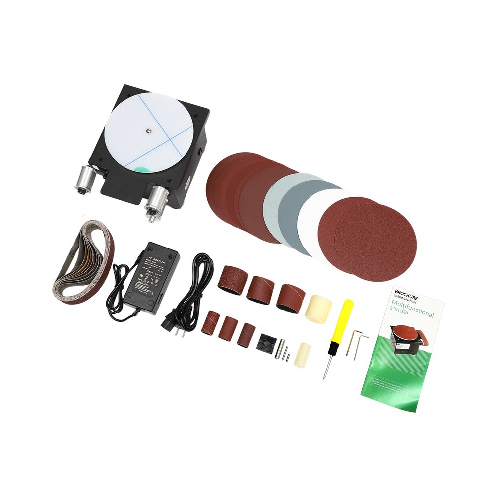 6 inch Electric Disc Sander Machine Edge Sharpener Mini Bench Polisher Tools Kit