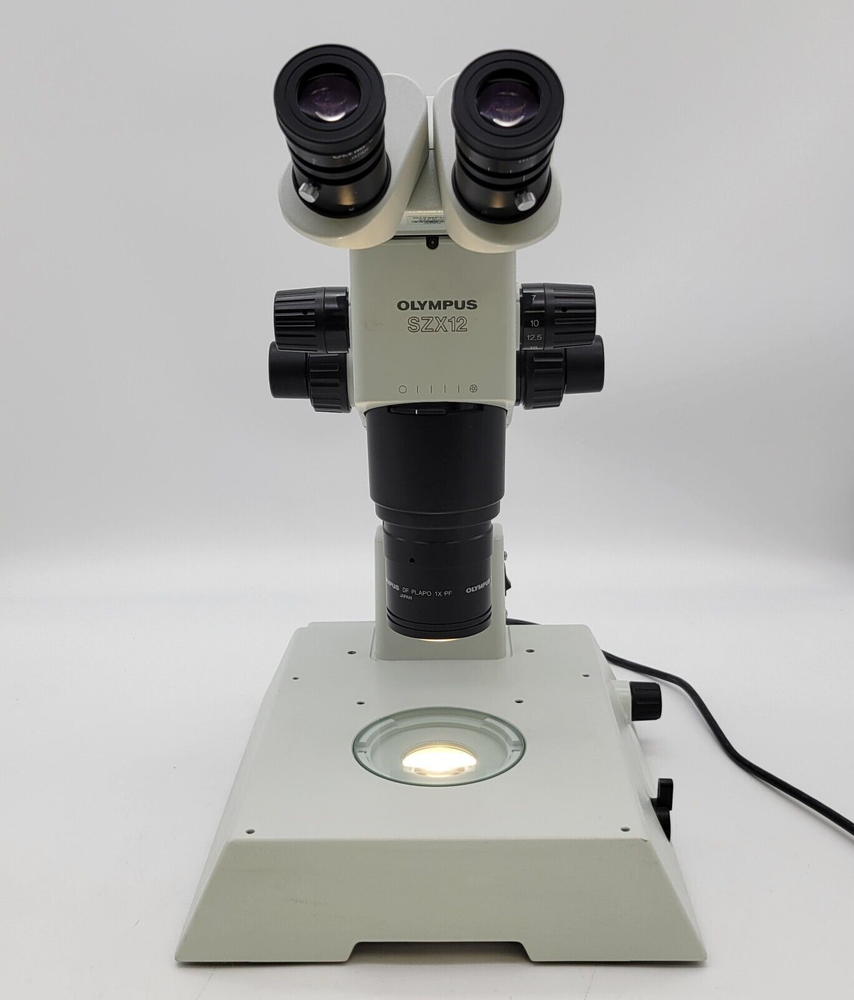 Olympus Stereo Microscope SZX12 with Transmitted Light Stand for IVF