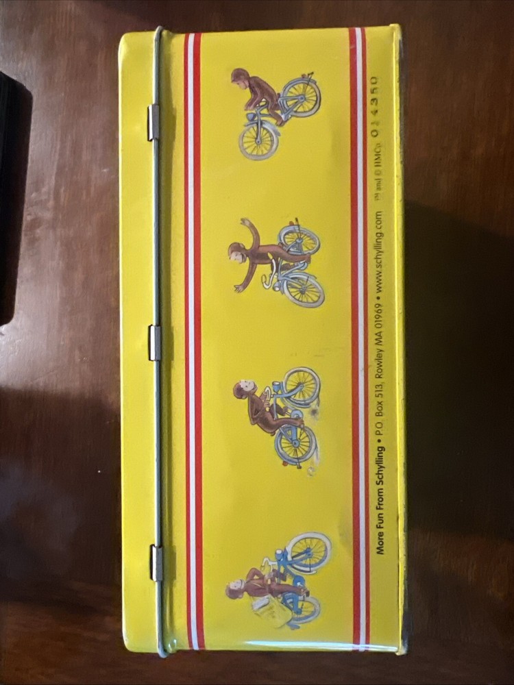 Vintage Curious George Lunch Box 