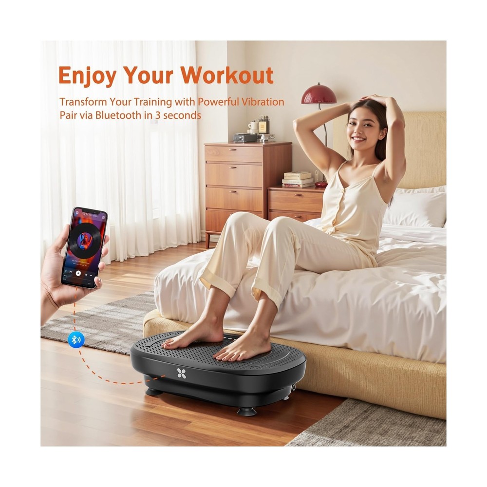Vibration Plate Exercise Machine, Vibration Plate Platform for Lymphatic Drai...
