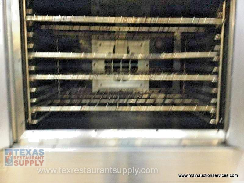 Vulcan VC4GD-11D1 Gas Double Stack Convection Full Size Oven on Casters