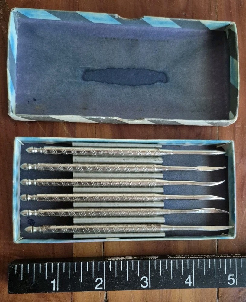 Vintage Nut Picks Set