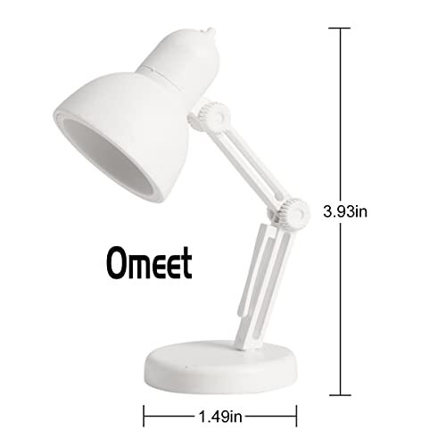 2 Pack LED Mini Table Lamp Night Reading Book Lamp for Home Room Computer