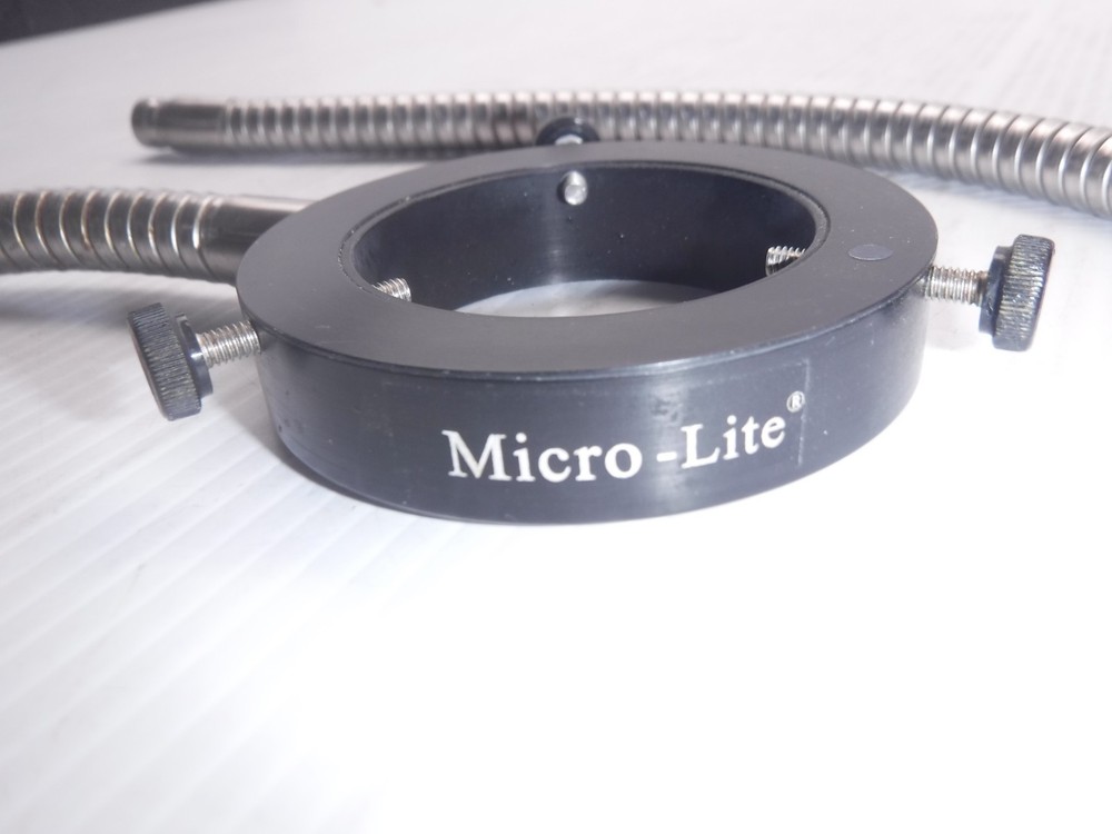Micro-Lite Fiber Optic Microscope Ring Light