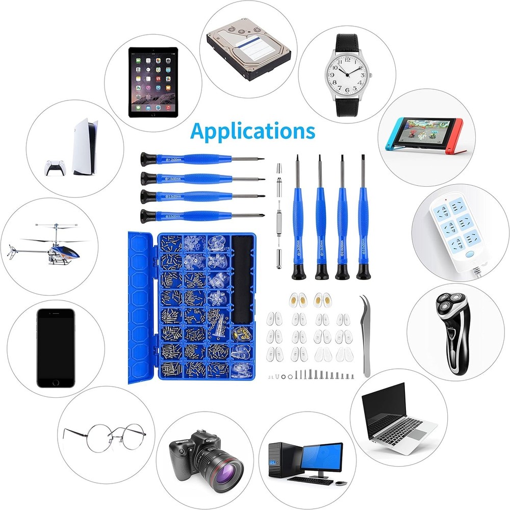 All-in-One Eyeglass Repair Kit: Versatile Tools for Eyewear & Small Electronics