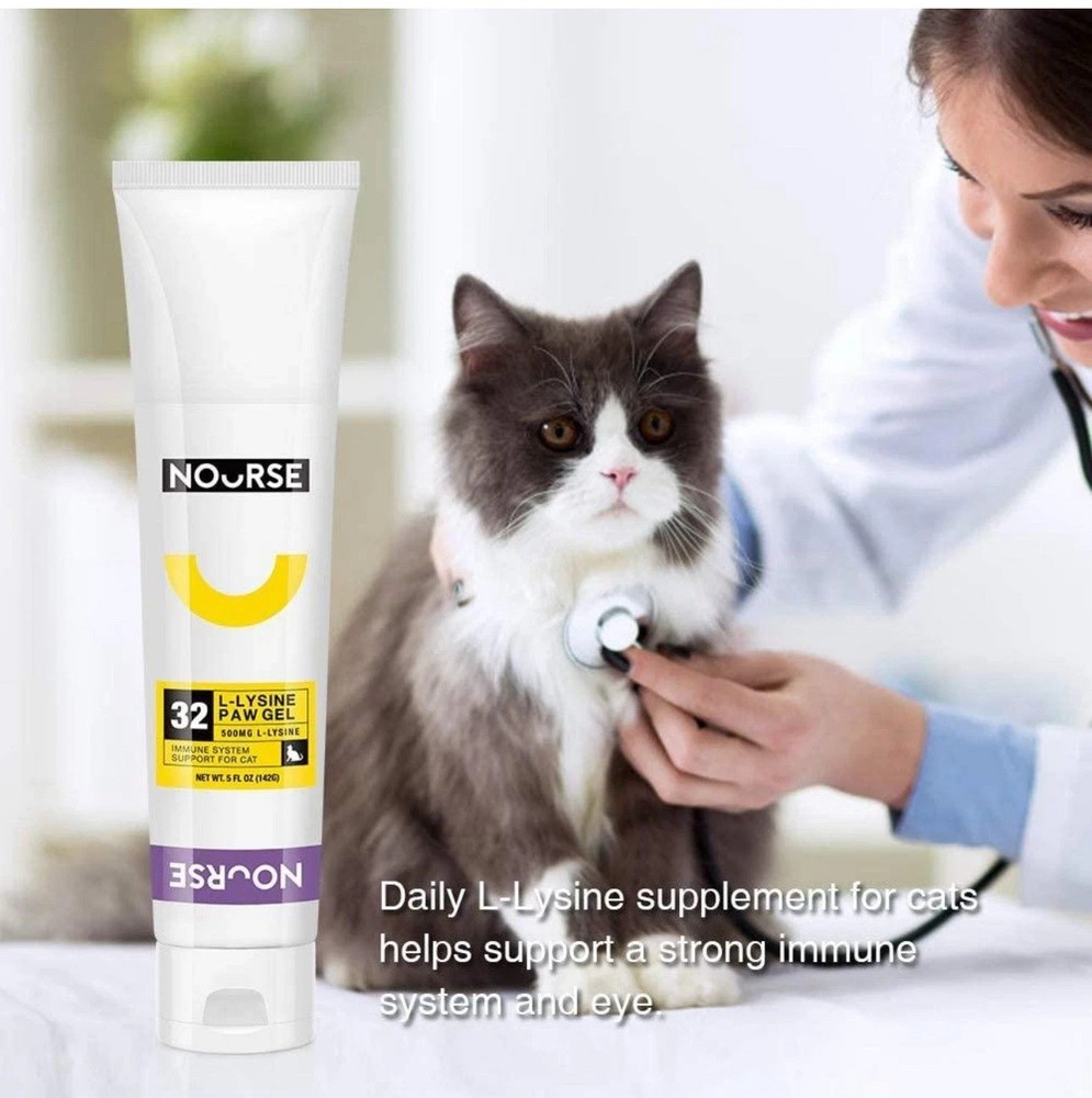 Nourse Chowsing L-Lysine Paw Gel Cat Immune Support