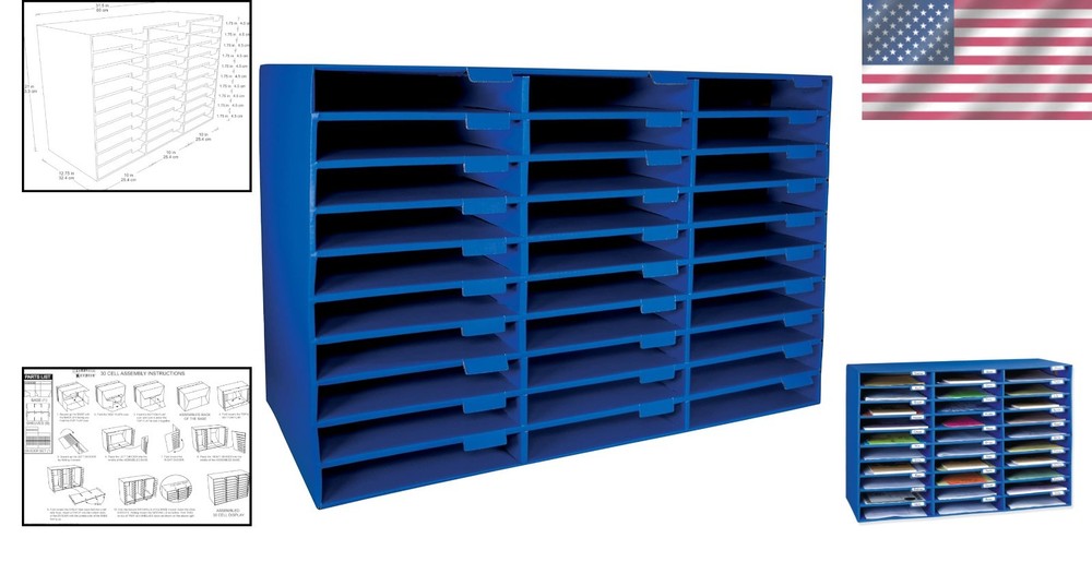 Classroom Keepers Mailbox, 30-Compartment