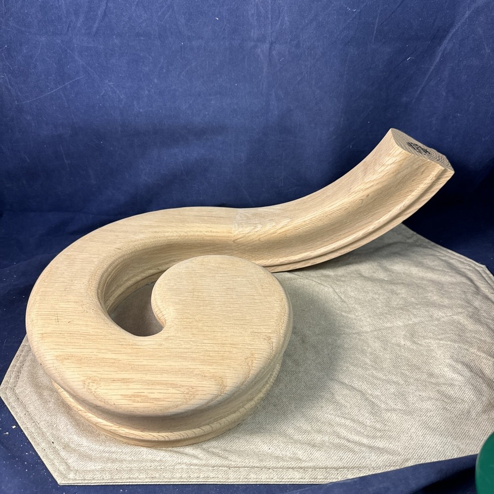 Oak - Right Hand Volute with Up Easing