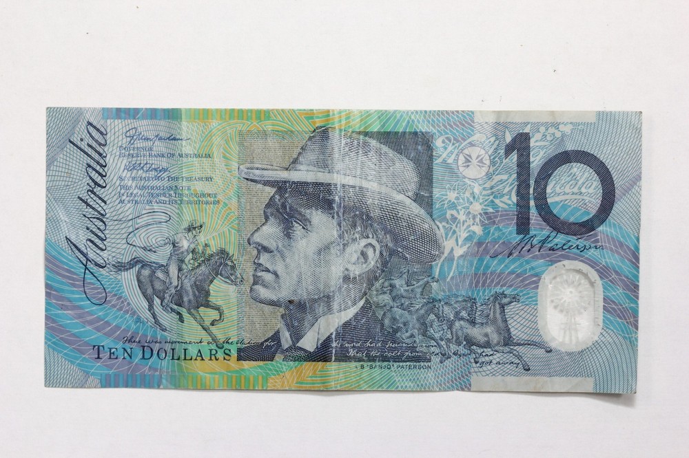 1993 - 2015 Australia $10 Banknote P# 58 4FVV