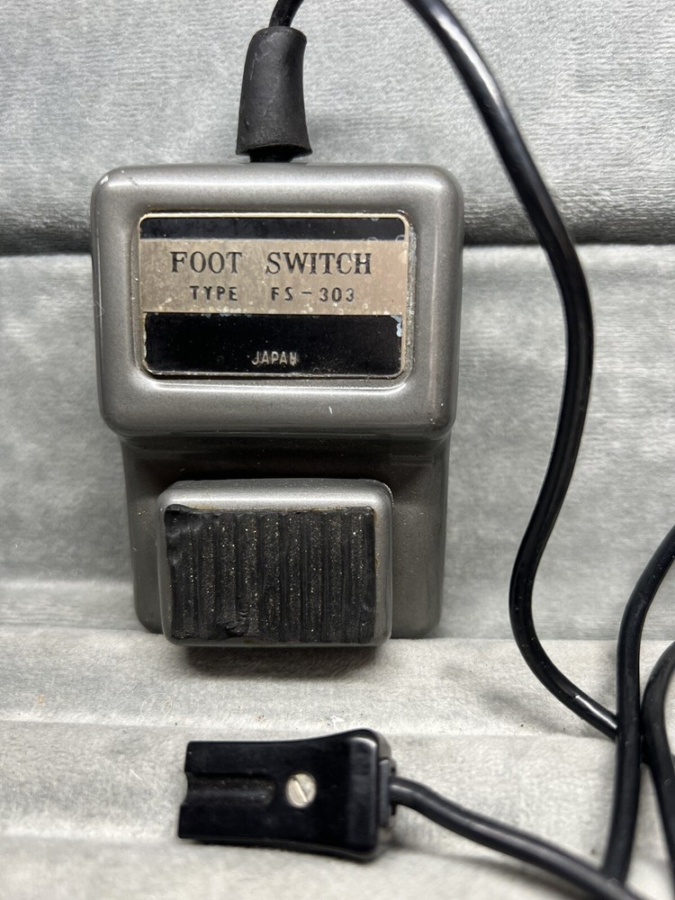 VINTAGE FOOT SWITCH MADE IN JAPAN (read description￼)