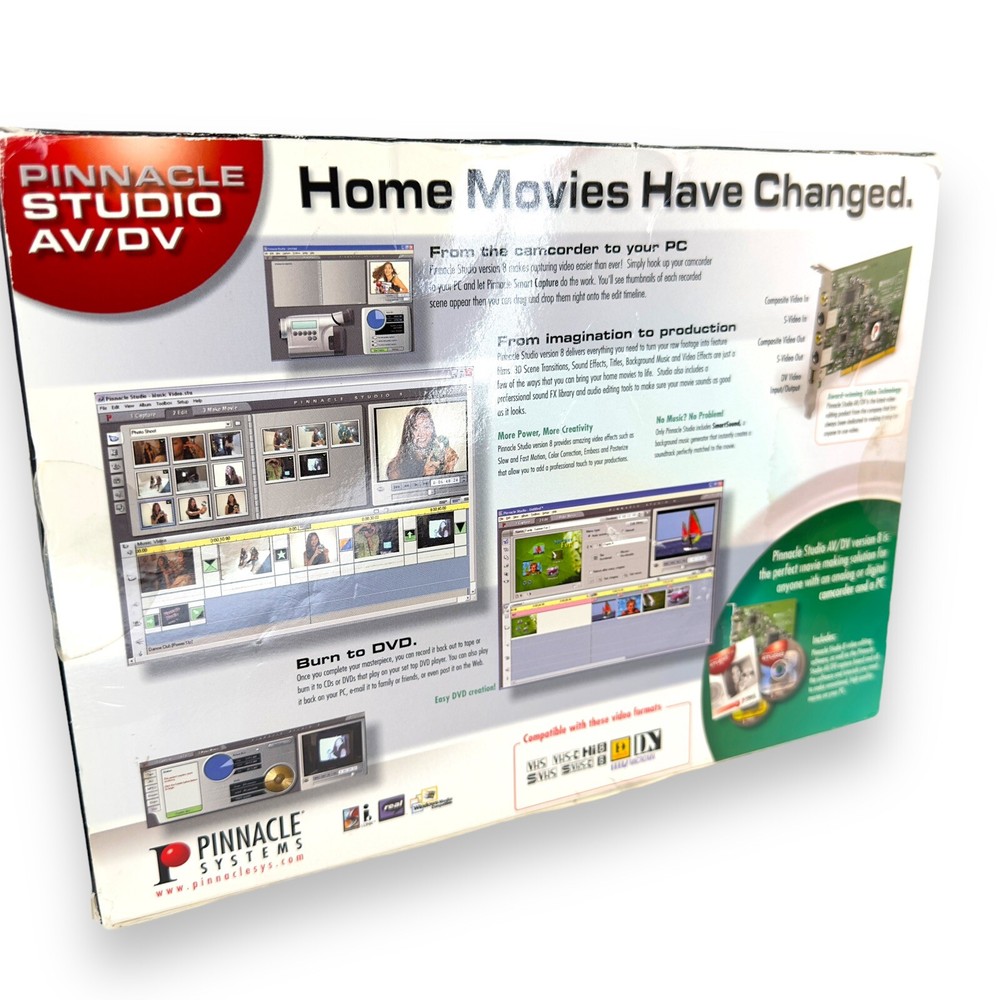 Pinnacle Studio AV/DV Professional Movie Making System