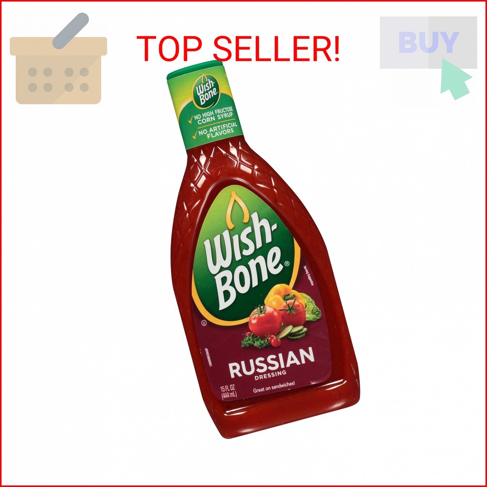 Wish-Bone Russian Salad Dressing, 15 FL OZ