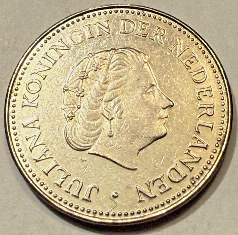 1970 Netherlands 1G Antillen Coin