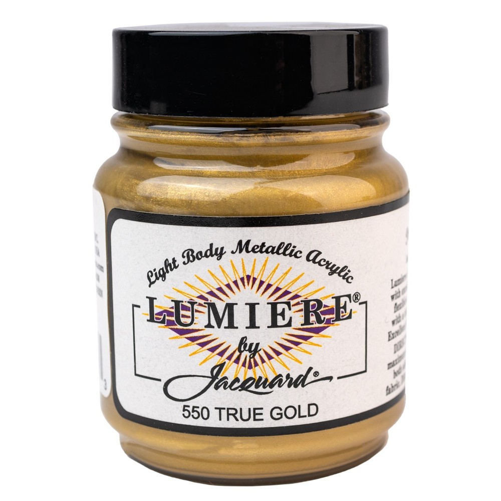 Jacquard Lumiere - Metallic Fabric Paint - 2.25 oz