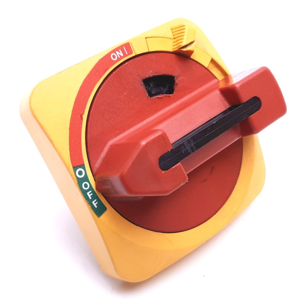 Allen Bradley 194R-HS4E Disconnect Switch Handle, Red/Yellow, 90° 2-Position
