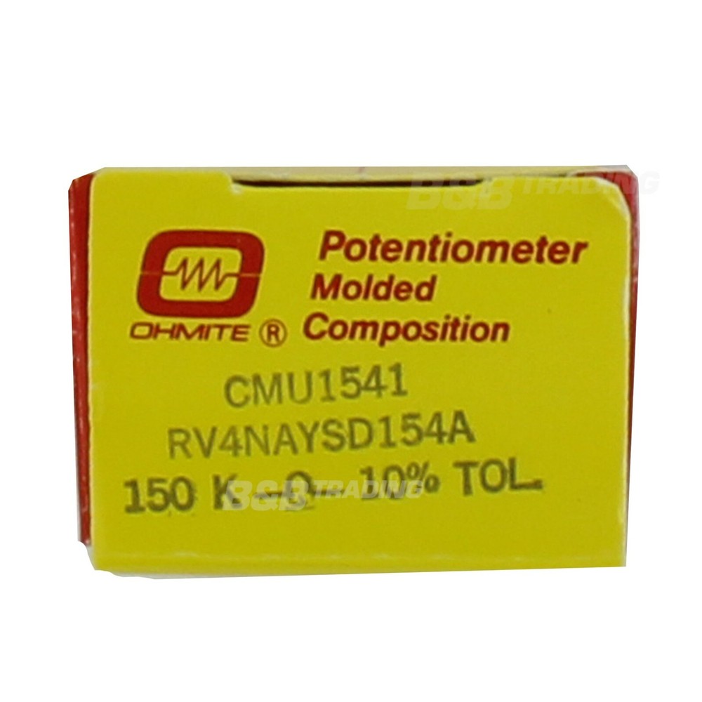 OHMNITE CMU1541 Panel Mount Potentiometer