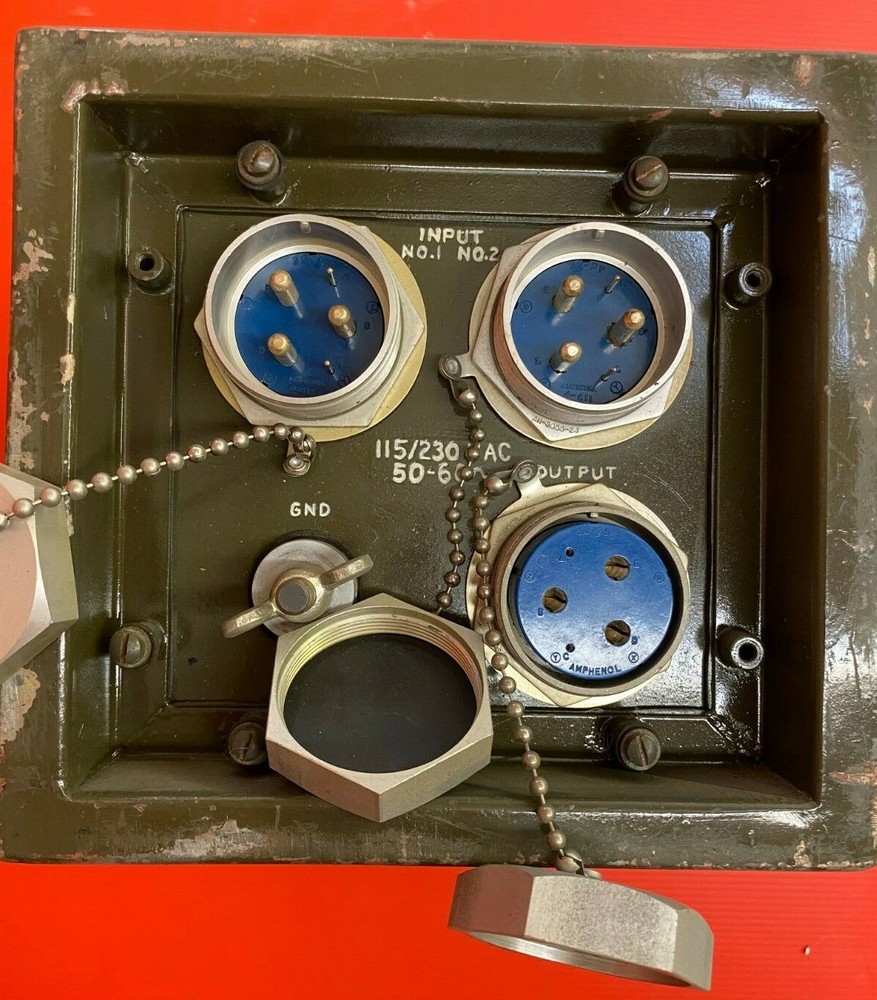 SA-331/U SWITCH BOX FOR SELECTING BETWEEN TWO 5KW 15VAC/1PH/60HZ GENERATORS