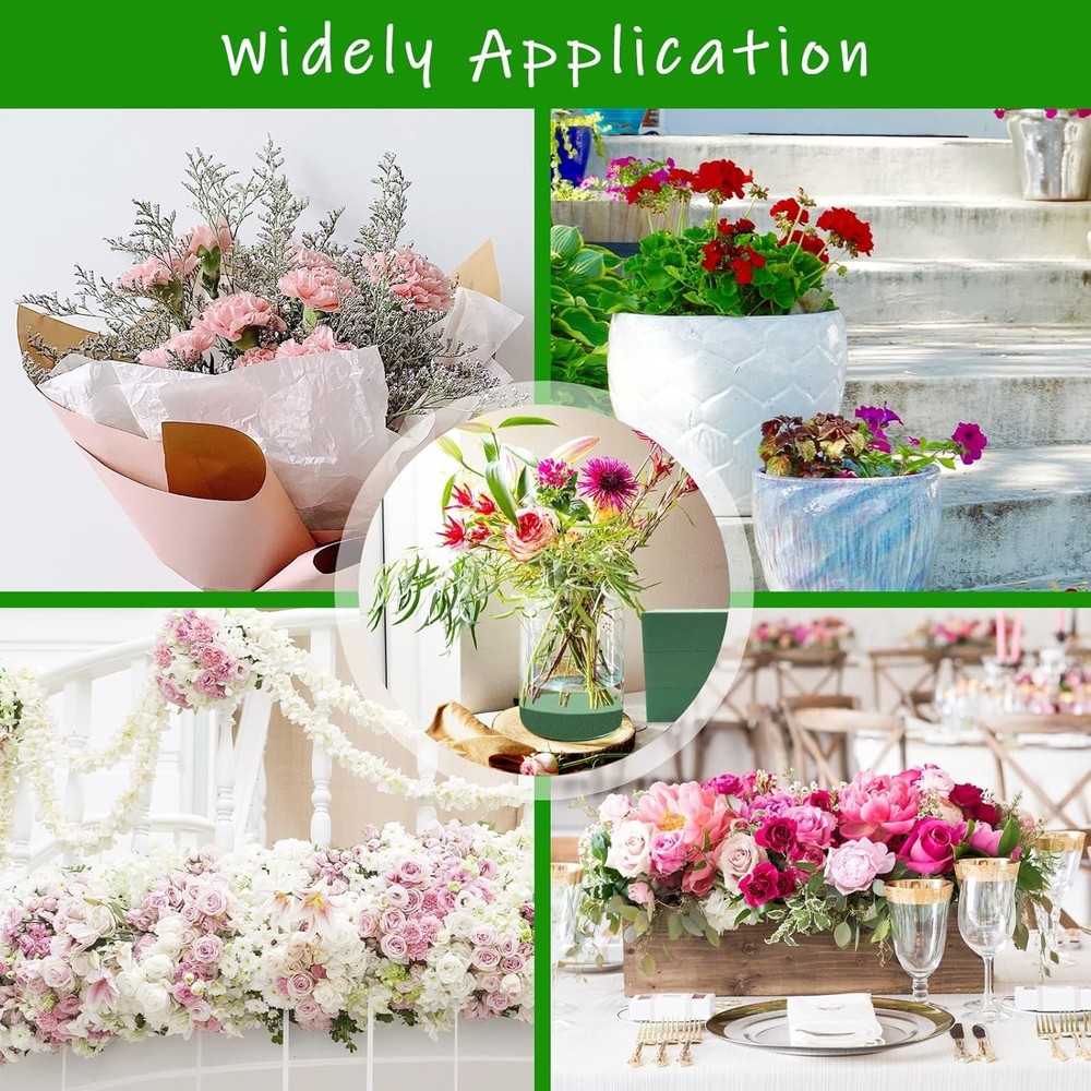 3Pcs Customizable Floral Blocks for Stunning Fresh & Artificial Arrangements