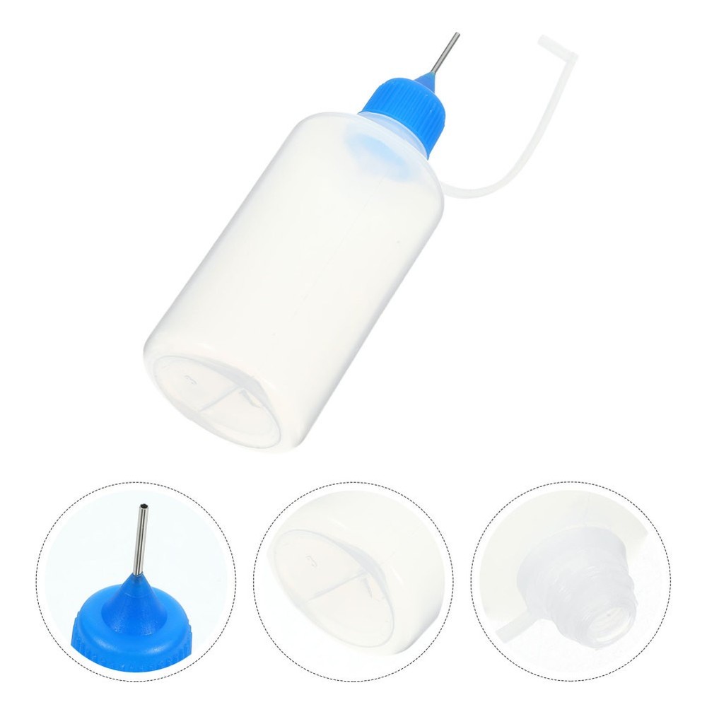 10 Pcs Liquid Dispensing Bottle Mini Glue Bottles Plastic Squeeze Empty