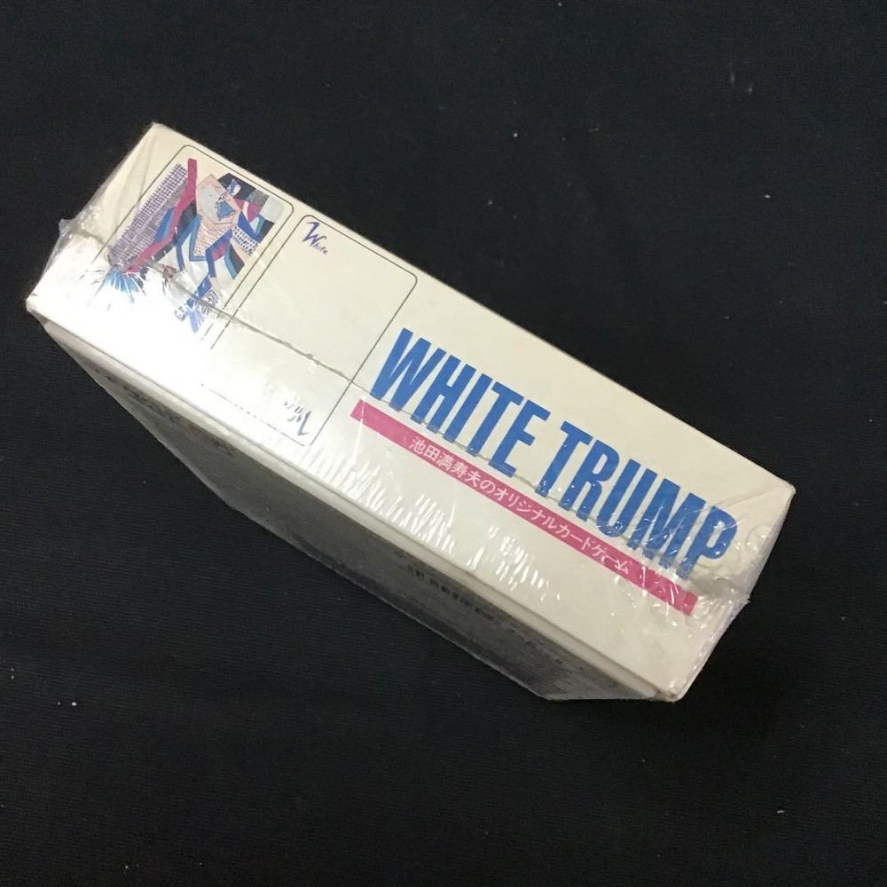 Masuo Ikeda's Original Card Game WHITE Playing Cards