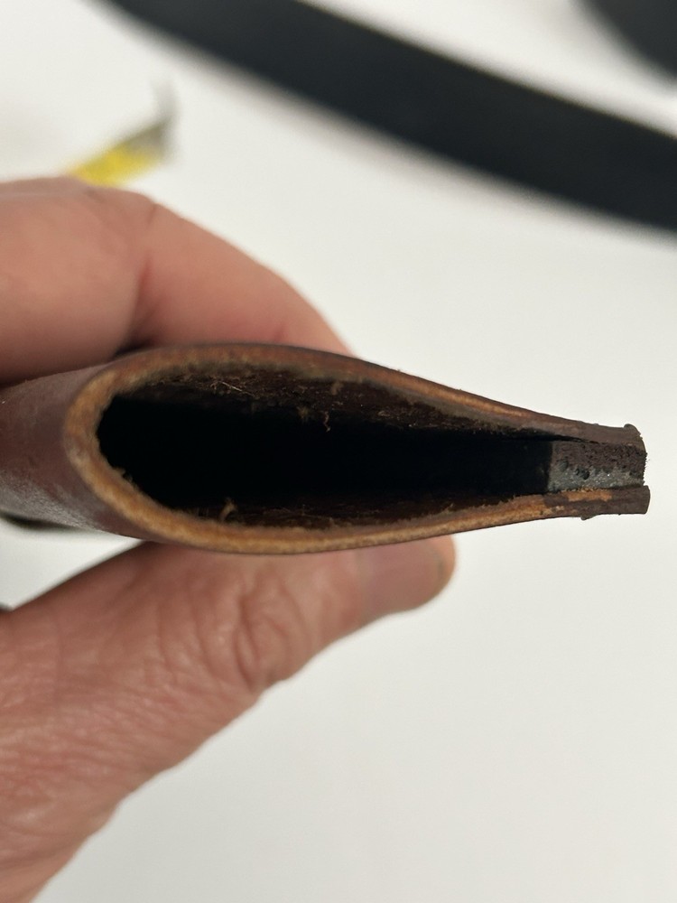 Brown Leather straight Fixed Blade Knife Sheath