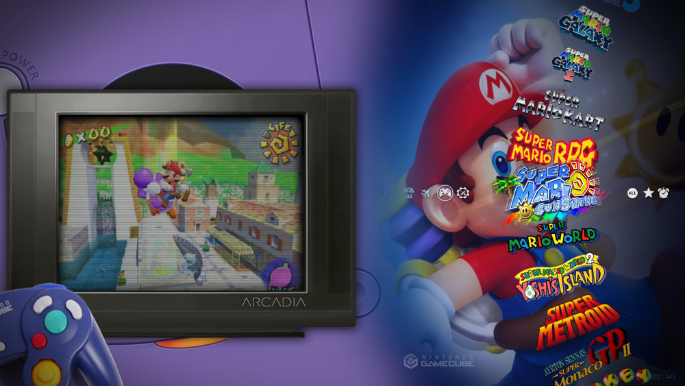 Arcadia Console, Arcade game System