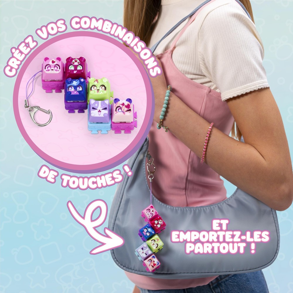 Clickeez: Multipack | Includes 5 Clickable Keyboard Collectibles! | 70 Character