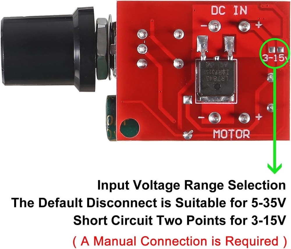 Compact 12V Motor Speed Controller - 4Pcs 90W Adjustable PWM Regulator Module