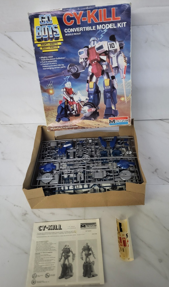 Cy-Kill 1/12 GO BOTS MONOGRAM Model Kit NEW MIB Unbuilt