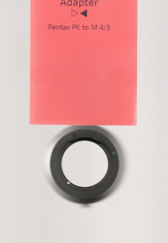 Fotga Pentax K mount to Micro Four Thirds lens a adapter